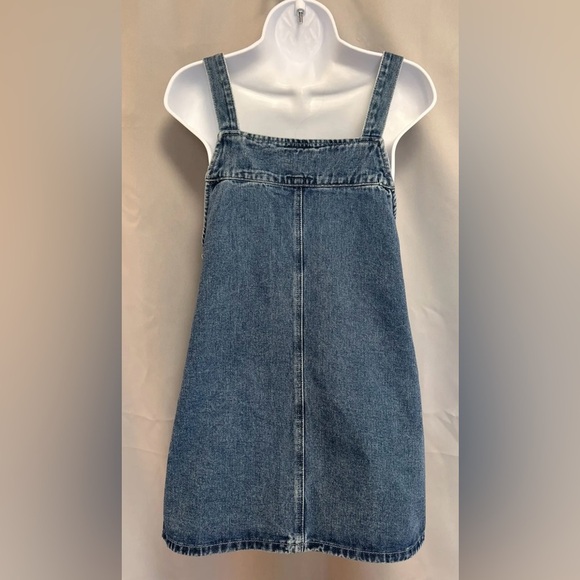 Disney Forever 21‎ Blue  Denim Overall Dress Sz Medium - Picture 2 of 10